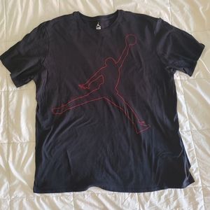 Nike Air Jordan Black T-Shirt Men's 3XL